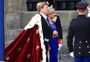 הארמון המלכותי של אמסטרדם משמש את המלך לקבלות פנים רשמיות