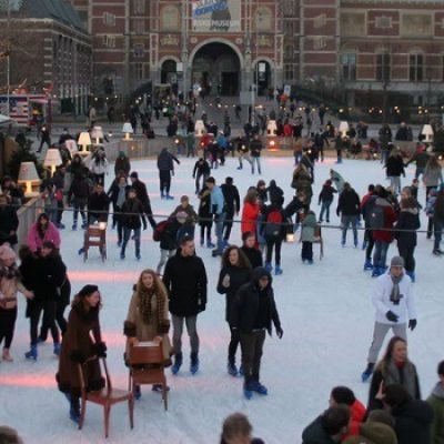 Ice Amsterdam Ice Skating At Museumplein